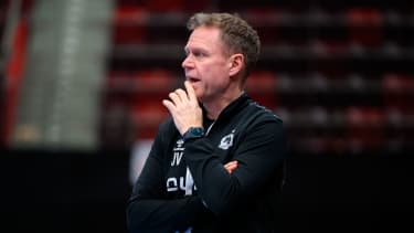 Jakob Vestergaard, HB Ludwigsburg, Handball Bundesliga Frauen