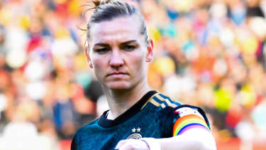 Fußball I Frauen I Saison 2022-2023 I Länderspiel I Deutschland - Brasilien I 11.04.2023 Alexandra P