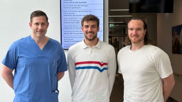 Teamarzt Sven Wösthoff, Leif Haack, Timm Schneider