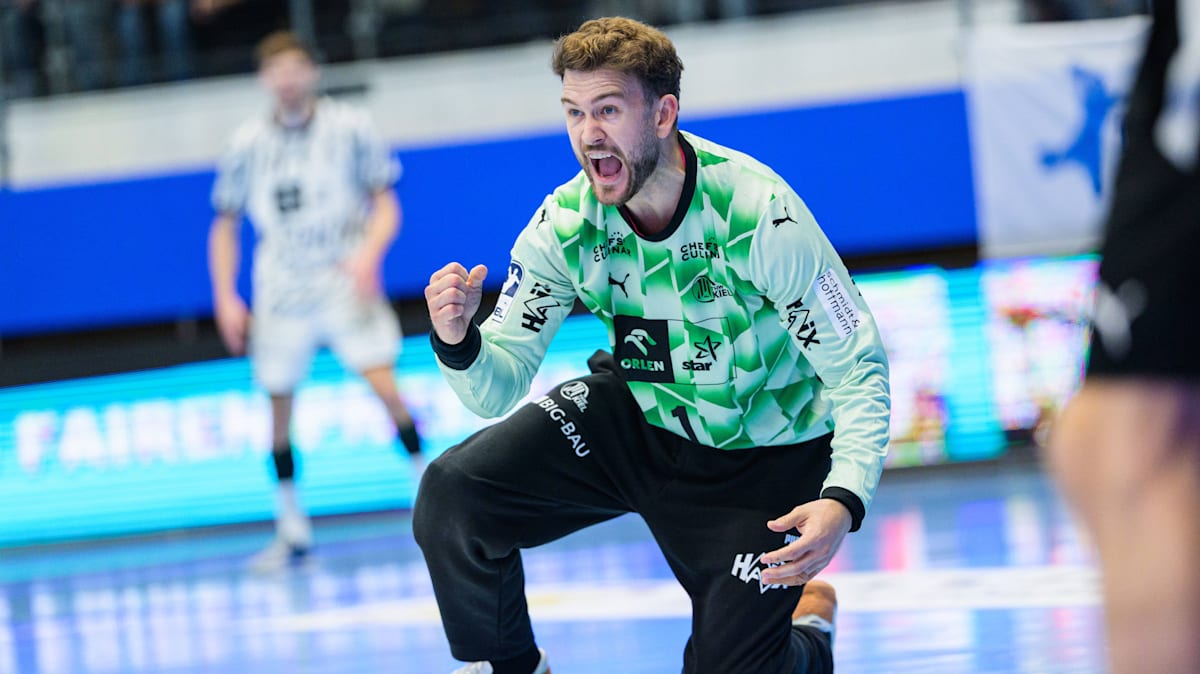 Perez de Vargas storms out of the handball goal: Kiel trembles until the ...
