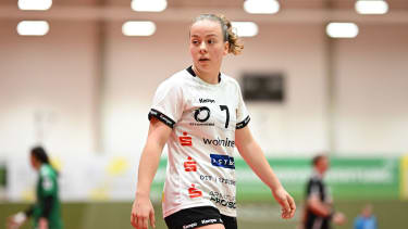 Handball I Frauen I Saison 2023-2024 I 2. HBF I 23. Spieltag I SV Werder Bremen - VfL Waiblingen I 30.03.2024 Magdalena Probst (7, VfL Waiblingen Tigers) Bremen Klaus-Dieter-Fischer-Halle Bremen Deutschland *** Handball I Women I Season 2023 2024 I 2 HBF I 23 Matchday I SV Werder Bremen VfL Waiblingen I 30 03 2024 Magdalena Probst 7, VfL Waiblingen Tigers Bremen Klaus Dieter Fischer Halle Bremen Germany Copyright: xLobeca FelixxSchlikisx