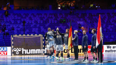 Das Platzierungsspiel der deutschen A-Nationalmannschaft gegen Ägypten in Stockholm fand vor fast leeren Rängen statt
