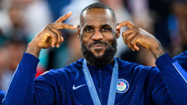 LeBron James ist zum wertvollsten Spieler des Olympischen Basketballturniers ernannt worden.