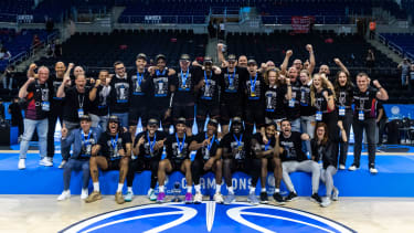 So sehen Sieger aus: Chemnitz hat den Europe Cup gewonnen.