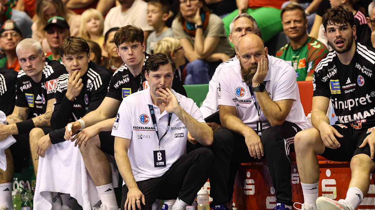 Johannes Sellin after handball defeat in Magdeburg: | 