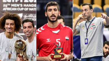 Ali Zein, Ahmed Al-Ahmar, Omar Yahia und Roberto Garcia Parrondo