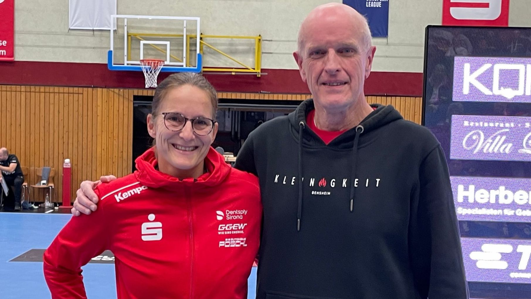 Heike Ahlgrimm, Michael Geil - HSG Bensheim/Auerbach, Handball