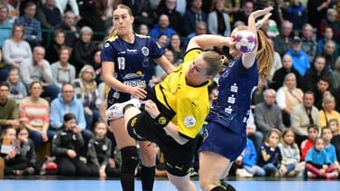 Handball Bundesliga Frauen, Borussia Dortmund siegt beim Buxtehuder SV.