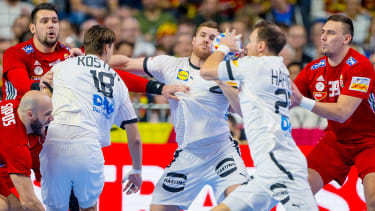 Kai Häfner, Deutschland - Ungarn, Handball-EM