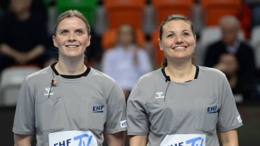 LUBIN 10.02.2024 MECZ 13. KOLEJKA LIGA MISTRZOW KOBIET --- WOMEN S HANDBALL EHF CHAMPIONS LEAGUE MATCH: KGHM MKS ZAGLEBIE LUBIN - RAPID BUCURESTI LINE HESSELDAL HANSEN JOSEFINE KUSK JENSEN FOT. JAKUB WIECZOREK 400MM.PL NEWSPIX.PL --- Newspix.pl PUBLICATIONxNOTxINxPOL 100224WIE_0001