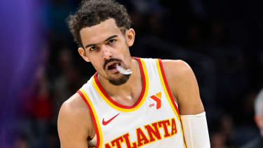 Trae Youngs aktueller Vertrag bei den Atlanta Hawks trat 2022 in Kraft.