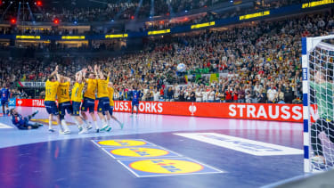 Direkter Freiwurf, Frankreich - Schweden, Handball-EM