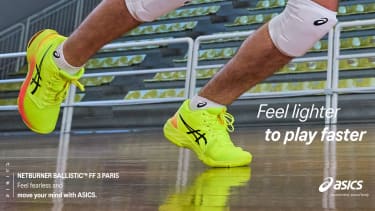 Asics netburner ballistic yellow sales