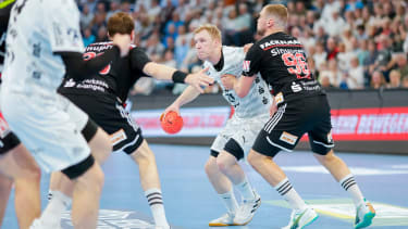 Eric Johansson, THW Kiel - HC Erlangen, Handball Bundesliga