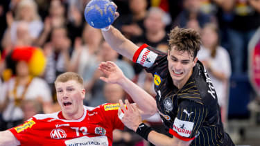 Lukas Hutecek Österreich Julian Köster Deutschland Handball