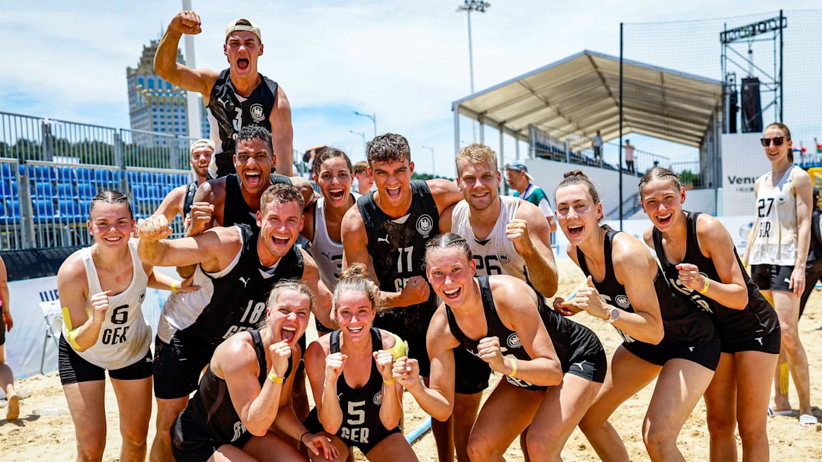 Beach Handball World Championship: These are Germany's opponents