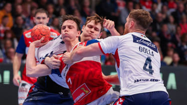 HSV gegen Flensburg, Handball