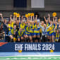 Historie von European League und EHF-Pokal der  Frauen mit Siegerliste und allen Finals