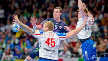 Sander Sagosen, Norwegen - Färöer, Handball-EM