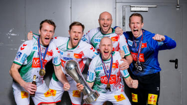 Felix Claar, Albin Lagergren. Oscar Bergendahl, Daniel Pettersson und Mikael Aggefors