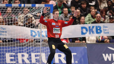 24.03.2024, xtgx, Handball, Liqui Moly HBL, Bergischer HC - SC Magdeburg emspor v.l. Nikola Portner (Magdeburg, 80) Duesseldorf *** 24 03 2024, xtgx, Handball, Liqui Moly HBL, Bergischer HC SC Magdeburg emspor v l Nikola Portner Magdeburg, 80 Duesseldorf