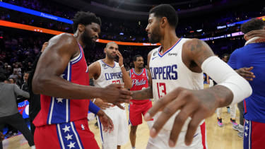 Joel Embiid und Paul George spielen künftig Seite an Seite