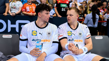 Handball Herren Marko Grgic Justus Fischer - Deutschland 
